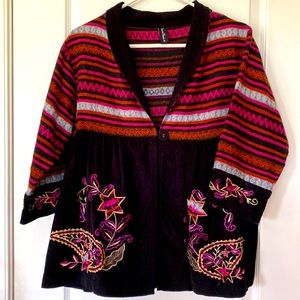 Sacred Thread Jacket Sweater